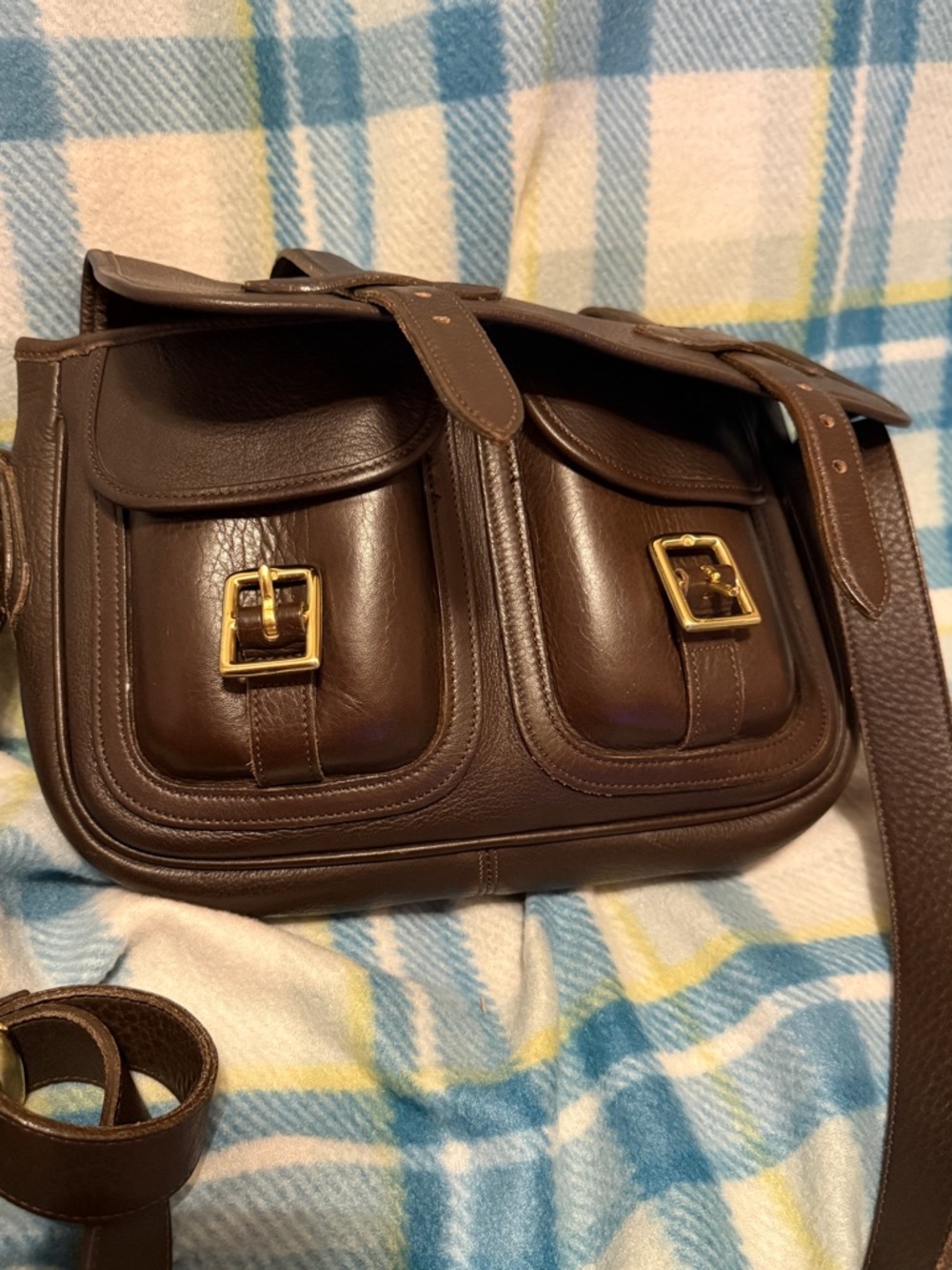 Dooney and Bourke U109 Double Pocket Courier - Picture 9 of 14